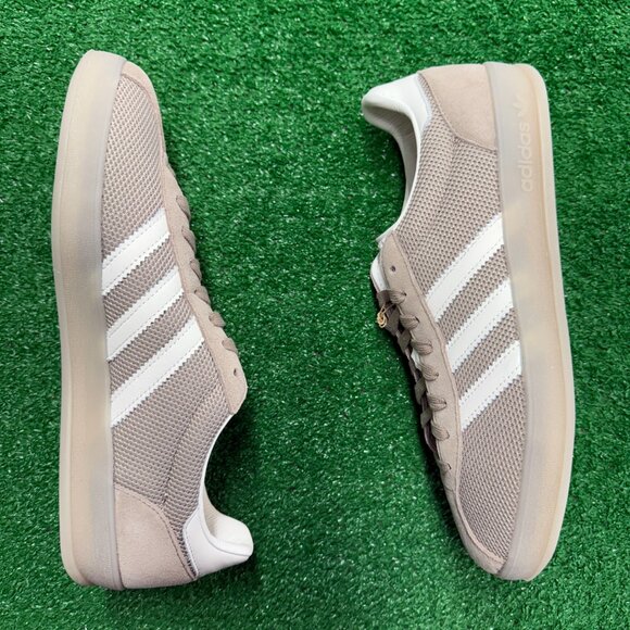 Adidas Gazelle Indoor Pro Brown Shock Yellow Charcoal Mens JS0666 NEW Multi Sz - Picture 3 of 4